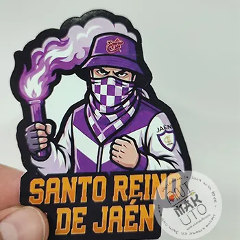 aficiona nado ultra real jaen orgullo santo reino bengala pegatina futbol real jaen