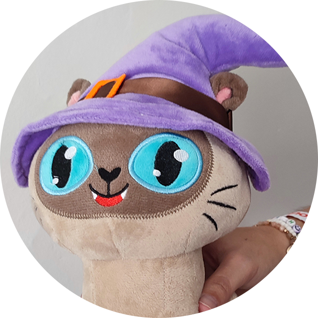 gato hallooween brujo